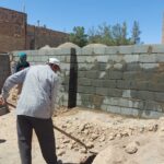دیوارگیری و مرتب سازی  پاتوق داخل جمهوری ۱۴توسط حوزه خدمات شهری منطقه یک با کمک نیروهای عمران منطقه