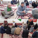 میز خدمت در مسجد حضرت رقیه(الهیه) برپا شد.