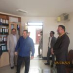 بازدید نوروزی معاون خدمات شهری شهرداری و کارشناسان مجموعه از منطقه یک شهرداری بیرجند