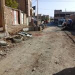 اتمام عملیات جدول گذاری معابر ولی عصر ۲۶ و ۲۸ توسط پیمانکار منطقه یک