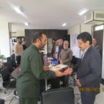 معارفه فرمانده پایگاه بسیج شهید صیاد شیرازی