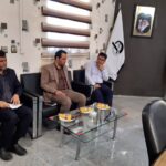 دیدار مدیر منطقه یک با رییس سازمان عمران شهرداری بیرجند