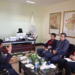 جلسه پروژه پیاده رو سازی خیابان کارگران