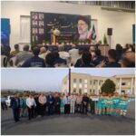 اجتماع عظیم جامعه کارگری استان گرامیداشت شهدای خدمت
