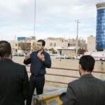 بازدید میدانی مدیران از پل میدان آزادی(دژبان)
