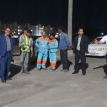 جانمایی تعداد ۷ سطل زباله در خیابان های اصلی سایت زعفرانیه