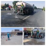 اقدامات حوزه خدمات شهری منطقه یک جهت برگزاری مراسم جاماندگان اربعین