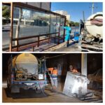 در راستای ارتقای بهداشت عمومی و مقابله با گرمای هوا؛ عملیات شست‌وشوی ایستگاه‌های اتوبوس و مخازن زباله در منطقه یک اجرایی شد